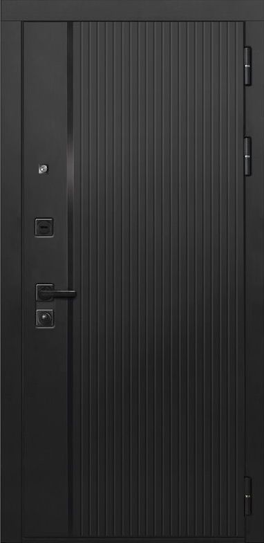 Фото Дверь ДвериПРО L-45 ФЛ-291 (Line, 10мм, белый софт) DPRO195409