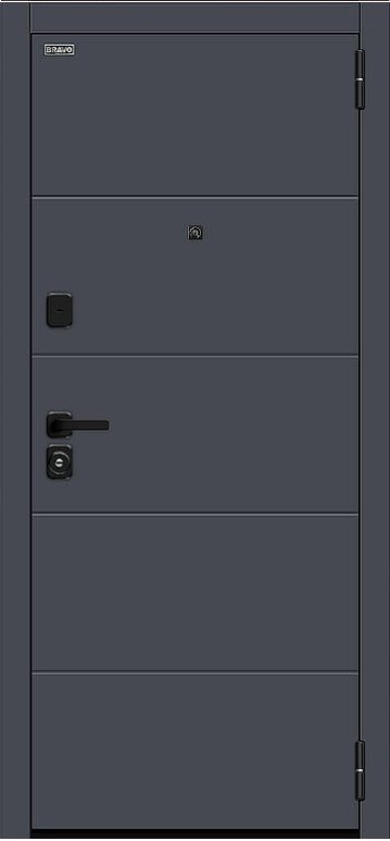 Товар Дверь Браво Прайм/SBlack-Graphite Shell/Nordic Oak DIS007435