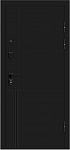 Дверь Браво Optim Z-2 Нео Зеркало Муар черный/Белый DIS007560 фото